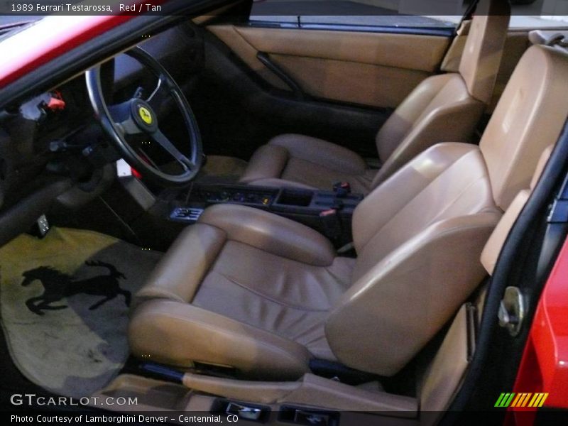  1989 Testarossa  Tan Interior