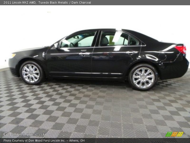 Tuxedo Black Metallic / Dark Charcoal 2011 Lincoln MKZ AWD