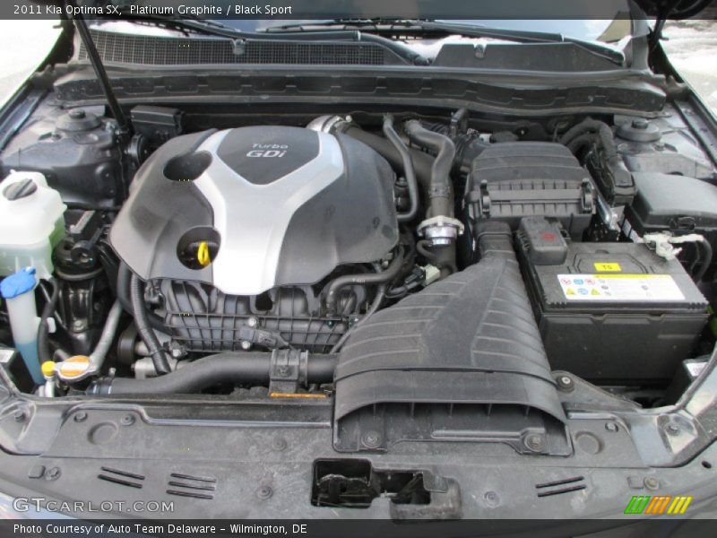 Platinum Graphite / Black Sport 2011 Kia Optima SX