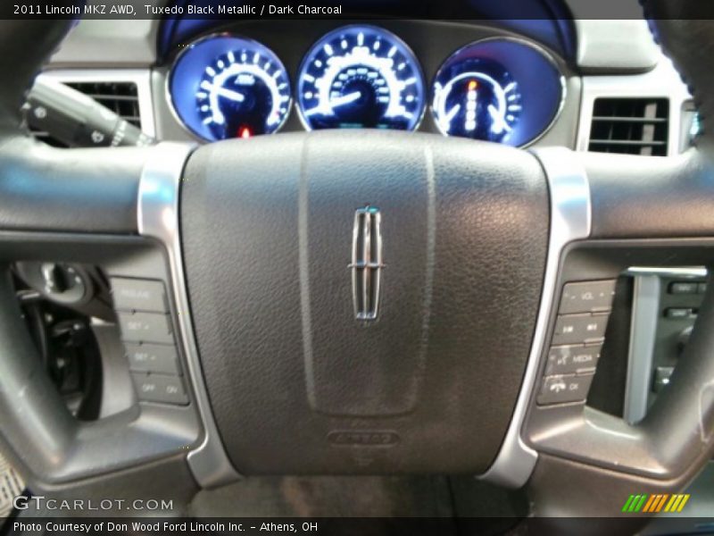 Tuxedo Black Metallic / Dark Charcoal 2011 Lincoln MKZ AWD