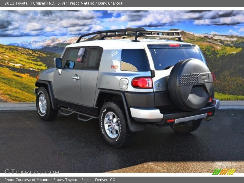 Silver Fresco Metallic / Dark Charcoal 2011 Toyota FJ Cruiser TRD