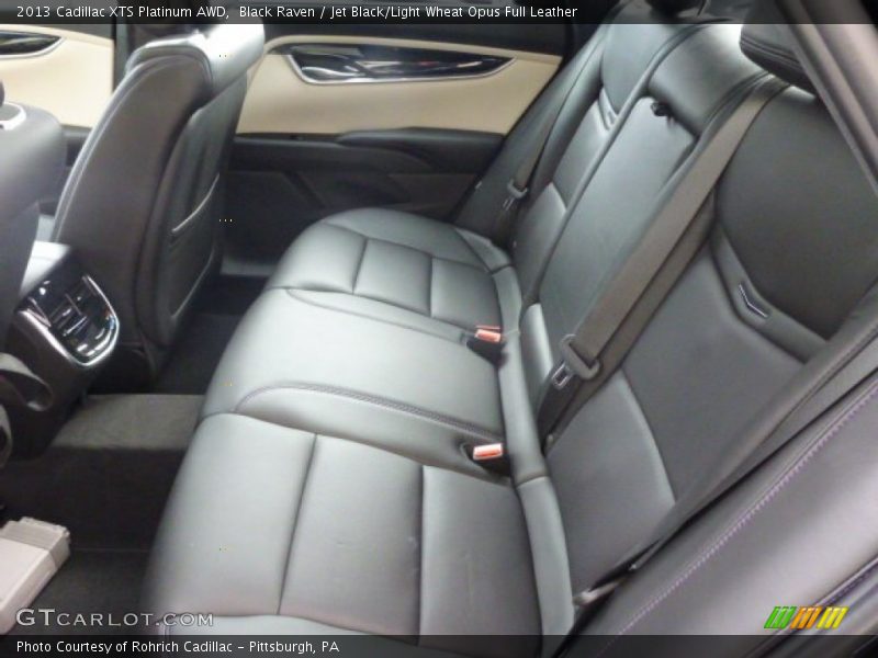 Black Raven / Jet Black/Light Wheat Opus Full Leather 2013 Cadillac XTS Platinum AWD