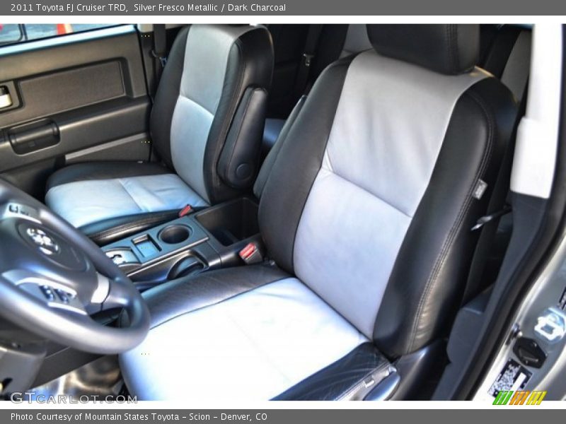Silver Fresco Metallic / Dark Charcoal 2011 Toyota FJ Cruiser TRD