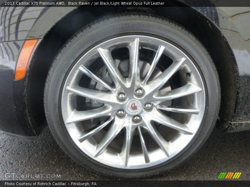 Black Raven / Jet Black/Light Wheat Opus Full Leather 2013 Cadillac XTS Platinum AWD