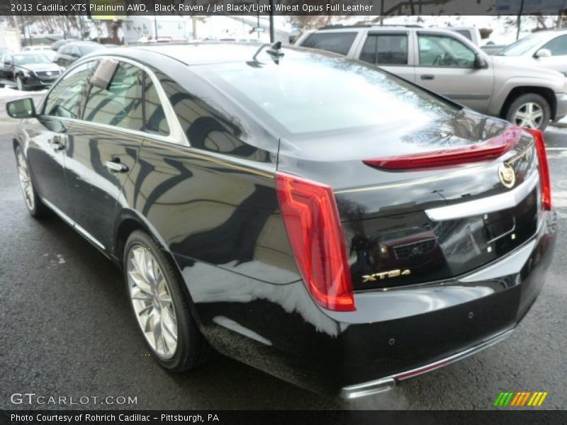 Black Raven / Jet Black/Light Wheat Opus Full Leather 2013 Cadillac XTS Platinum AWD