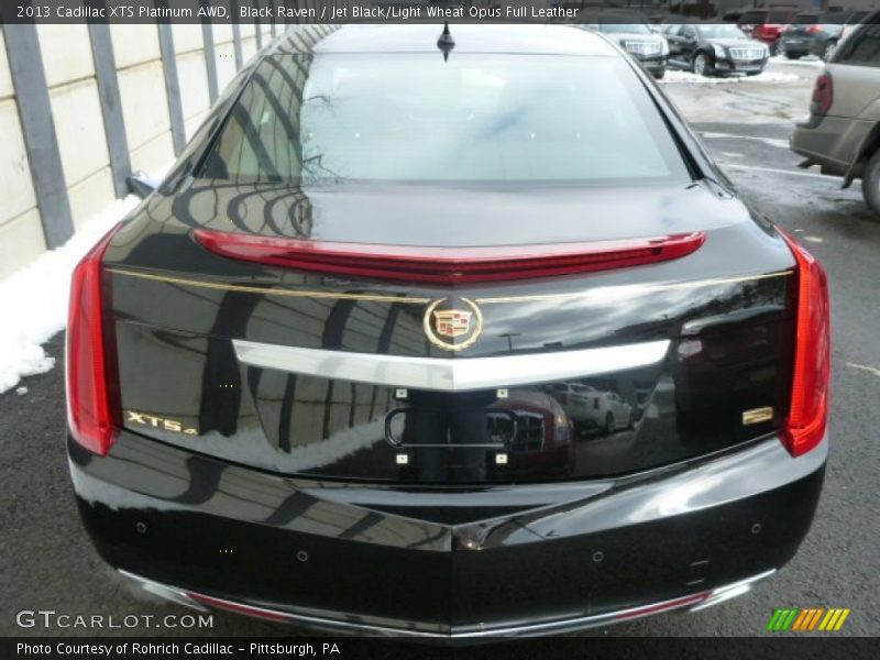 Black Raven / Jet Black/Light Wheat Opus Full Leather 2013 Cadillac XTS Platinum AWD