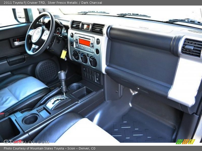 Silver Fresco Metallic / Dark Charcoal 2011 Toyota FJ Cruiser TRD