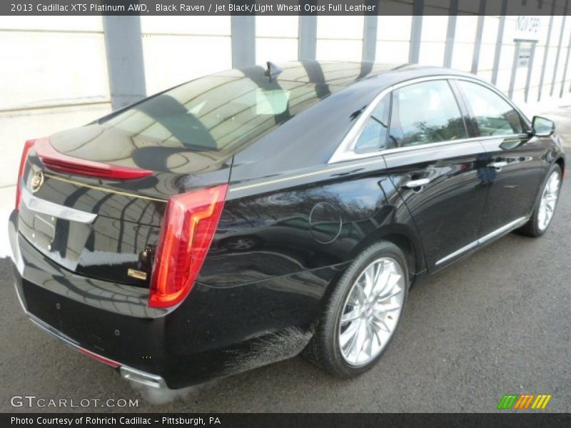 Black Raven / Jet Black/Light Wheat Opus Full Leather 2013 Cadillac XTS Platinum AWD