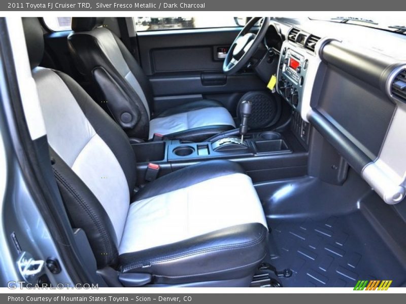 Silver Fresco Metallic / Dark Charcoal 2011 Toyota FJ Cruiser TRD