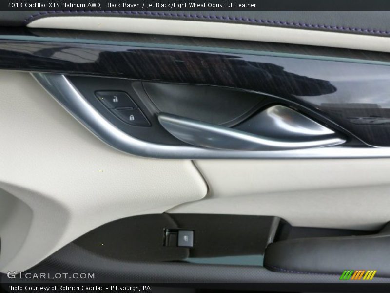 Black Raven / Jet Black/Light Wheat Opus Full Leather 2013 Cadillac XTS Platinum AWD