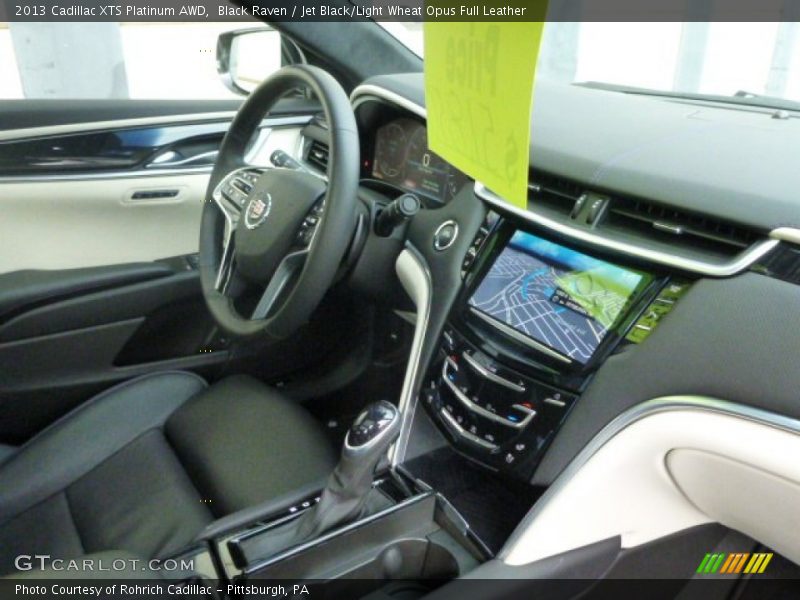Black Raven / Jet Black/Light Wheat Opus Full Leather 2013 Cadillac XTS Platinum AWD