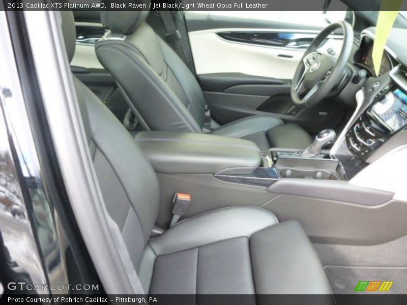 Black Raven / Jet Black/Light Wheat Opus Full Leather 2013 Cadillac XTS Platinum AWD