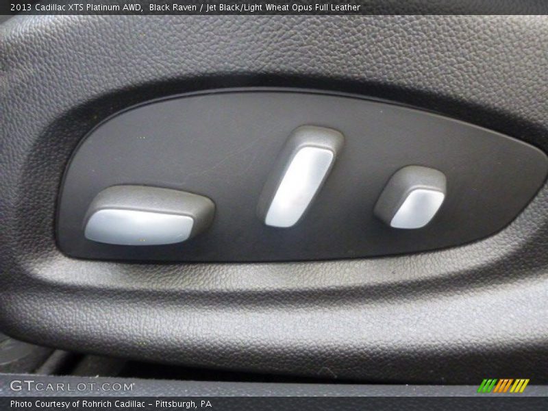 Black Raven / Jet Black/Light Wheat Opus Full Leather 2013 Cadillac XTS Platinum AWD