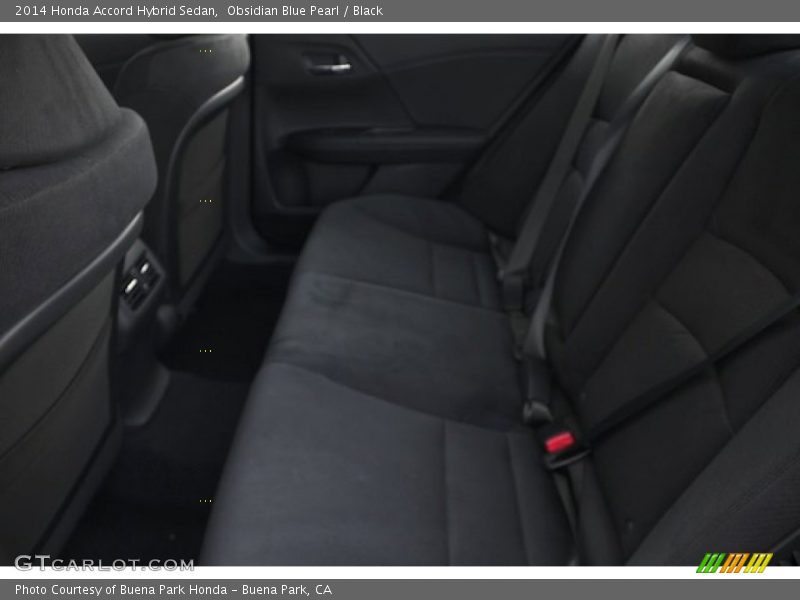 Obsidian Blue Pearl / Black 2014 Honda Accord Hybrid Sedan