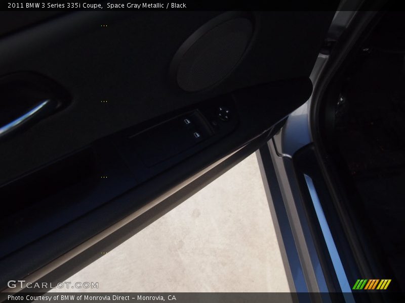 Space Gray Metallic / Black 2011 BMW 3 Series 335i Coupe