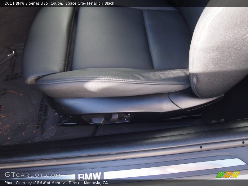 Space Gray Metallic / Black 2011 BMW 3 Series 335i Coupe