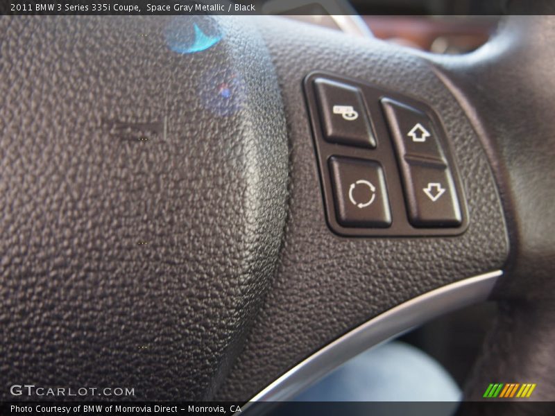Space Gray Metallic / Black 2011 BMW 3 Series 335i Coupe