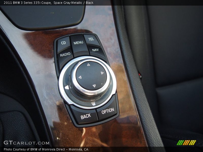 Space Gray Metallic / Black 2011 BMW 3 Series 335i Coupe