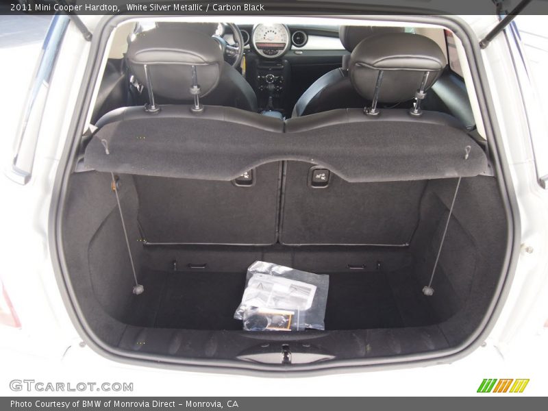 White Silver Metallic / Carbon Black 2011 Mini Cooper Hardtop