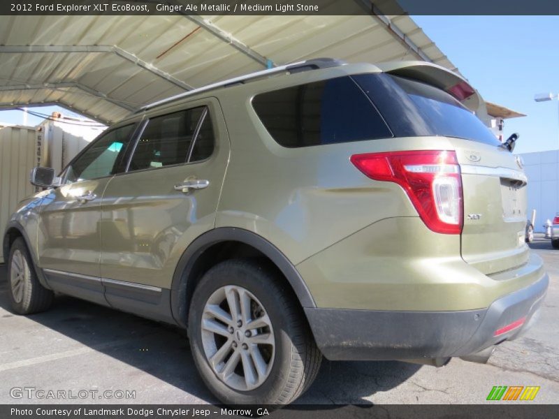 Ginger Ale Metallic / Medium Light Stone 2012 Ford Explorer XLT EcoBoost