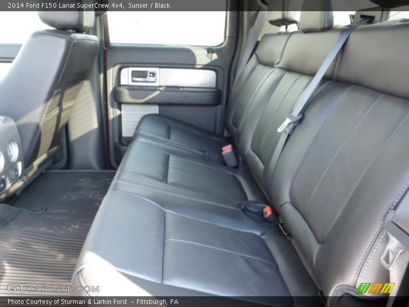 Rear Seat of 2014 F150 Lariat SuperCrew 4x4