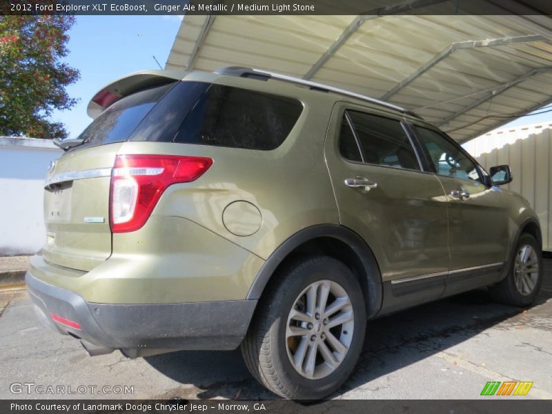 Ginger Ale Metallic / Medium Light Stone 2012 Ford Explorer XLT EcoBoost