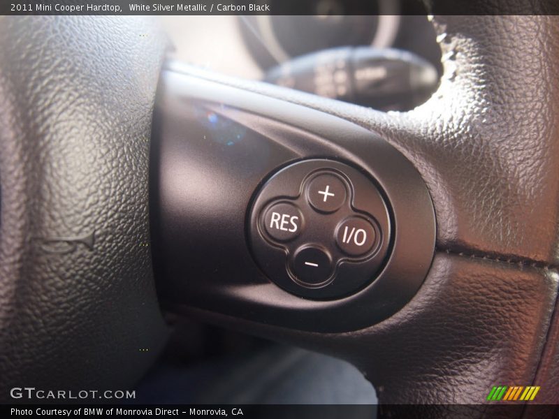 White Silver Metallic / Carbon Black 2011 Mini Cooper Hardtop