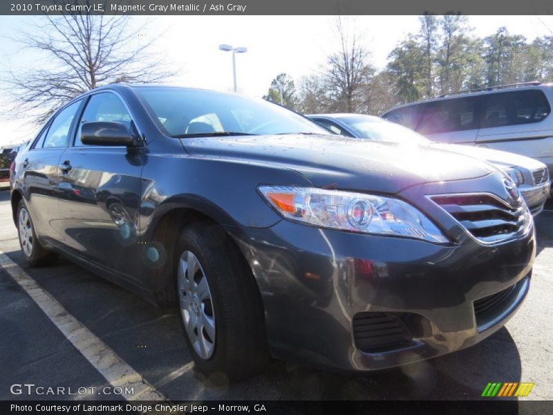 Magnetic Gray Metallic / Ash Gray 2010 Toyota Camry LE