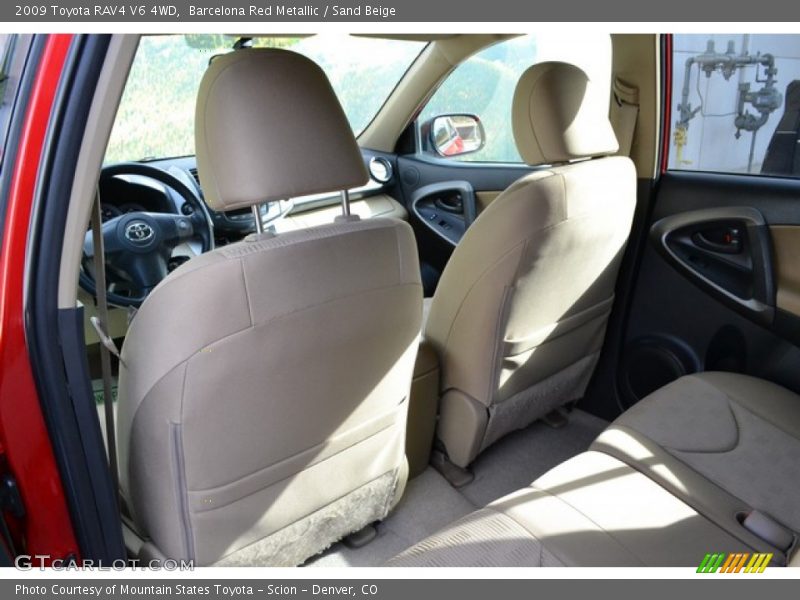 Barcelona Red Metallic / Sand Beige 2009 Toyota RAV4 V6 4WD
