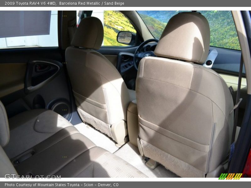 Barcelona Red Metallic / Sand Beige 2009 Toyota RAV4 V6 4WD