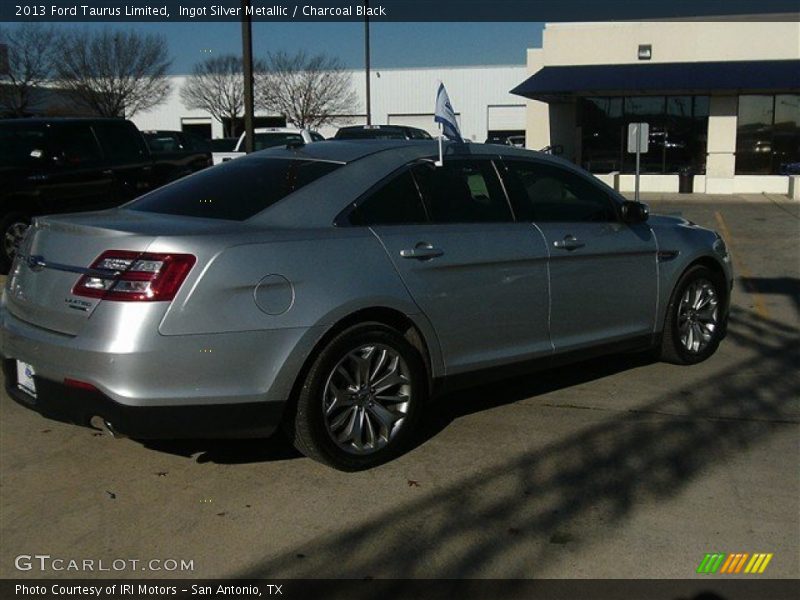 Ingot Silver Metallic / Charcoal Black 2013 Ford Taurus Limited