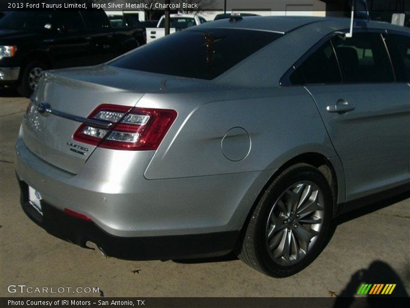 Ingot Silver Metallic / Charcoal Black 2013 Ford Taurus Limited