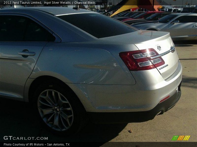 Ingot Silver Metallic / Charcoal Black 2013 Ford Taurus Limited