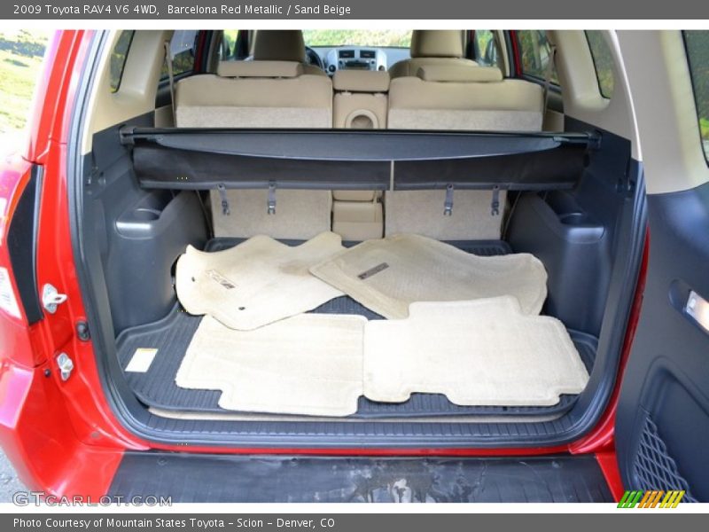Barcelona Red Metallic / Sand Beige 2009 Toyota RAV4 V6 4WD