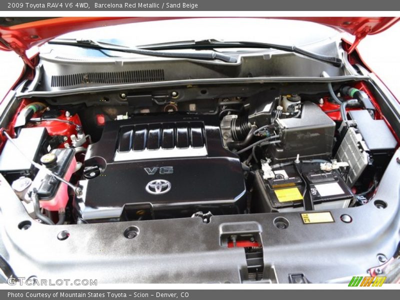 Barcelona Red Metallic / Sand Beige 2009 Toyota RAV4 V6 4WD