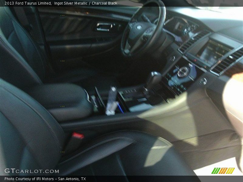 Ingot Silver Metallic / Charcoal Black 2013 Ford Taurus Limited