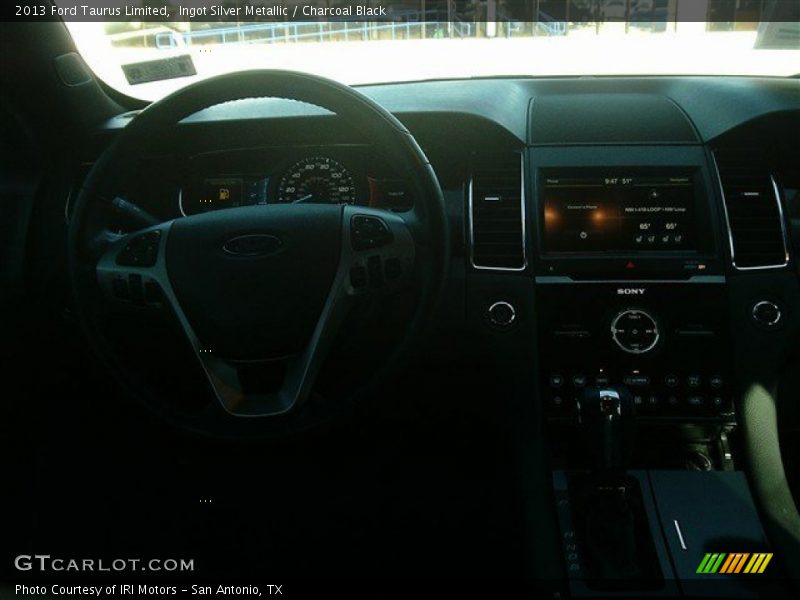Ingot Silver Metallic / Charcoal Black 2013 Ford Taurus Limited
