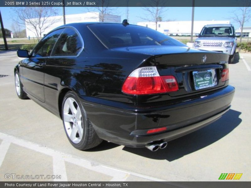 Jet Black / Black 2005 BMW 3 Series 325i Coupe