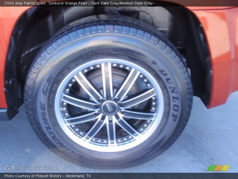 Sunburst Orange Pearl / Dark Slate Gray/Medium Slate Gray 2009 Jeep Patriot Sport