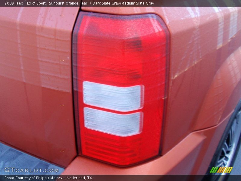Sunburst Orange Pearl / Dark Slate Gray/Medium Slate Gray 2009 Jeep Patriot Sport