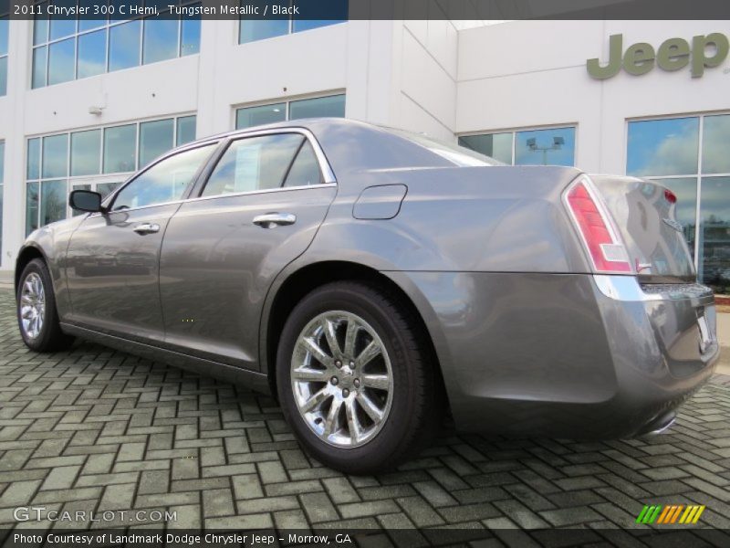 Tungsten Metallic / Black 2011 Chrysler 300 C Hemi