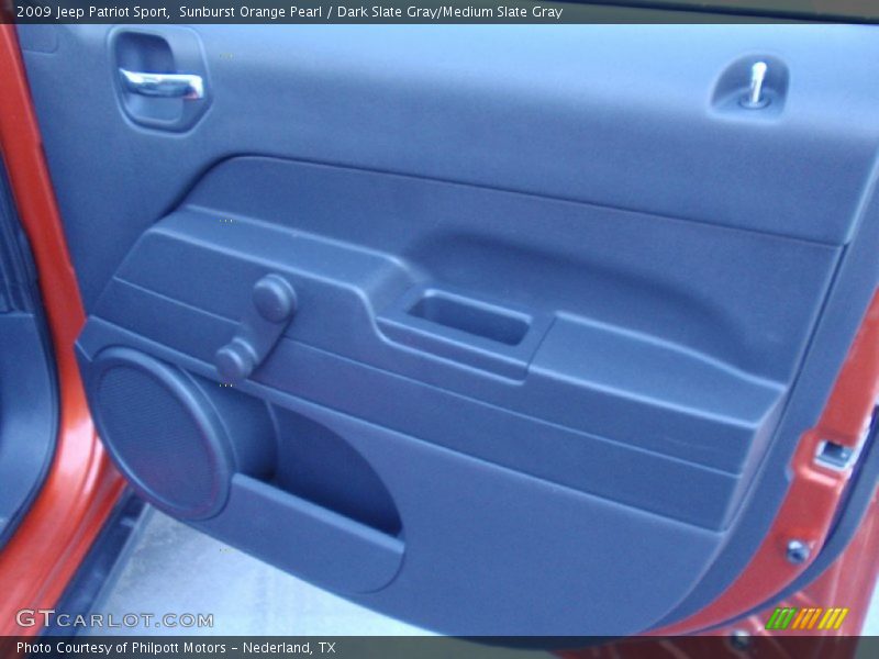 Sunburst Orange Pearl / Dark Slate Gray/Medium Slate Gray 2009 Jeep Patriot Sport