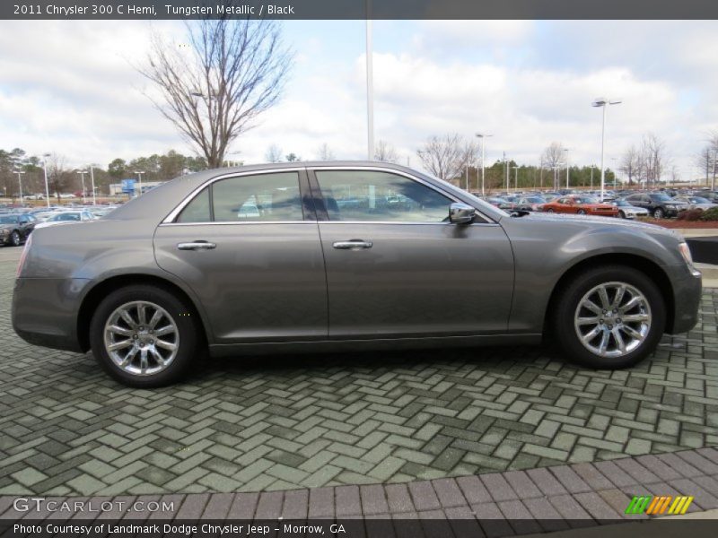 Tungsten Metallic / Black 2011 Chrysler 300 C Hemi