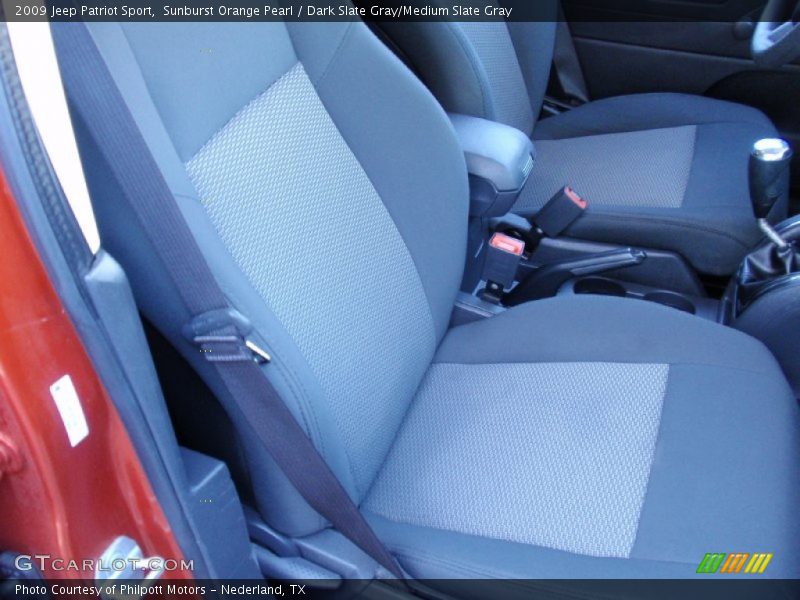 Sunburst Orange Pearl / Dark Slate Gray/Medium Slate Gray 2009 Jeep Patriot Sport