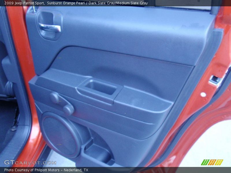 Sunburst Orange Pearl / Dark Slate Gray/Medium Slate Gray 2009 Jeep Patriot Sport