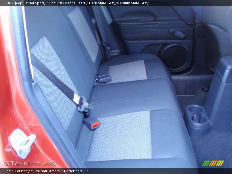 Sunburst Orange Pearl / Dark Slate Gray/Medium Slate Gray 2009 Jeep Patriot Sport