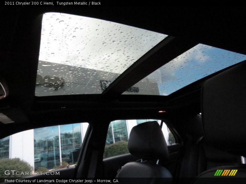 Tungsten Metallic / Black 2011 Chrysler 300 C Hemi