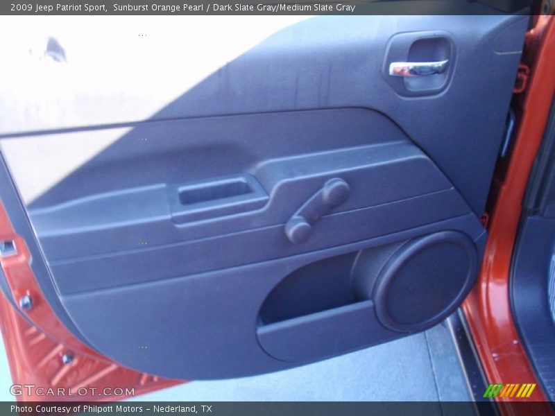 Sunburst Orange Pearl / Dark Slate Gray/Medium Slate Gray 2009 Jeep Patriot Sport