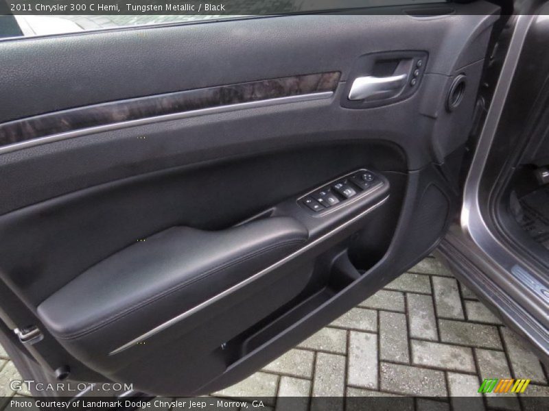 Tungsten Metallic / Black 2011 Chrysler 300 C Hemi