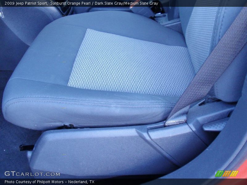 Sunburst Orange Pearl / Dark Slate Gray/Medium Slate Gray 2009 Jeep Patriot Sport